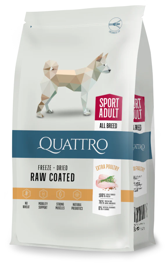 Quattro All Breed Active Adult 12kg