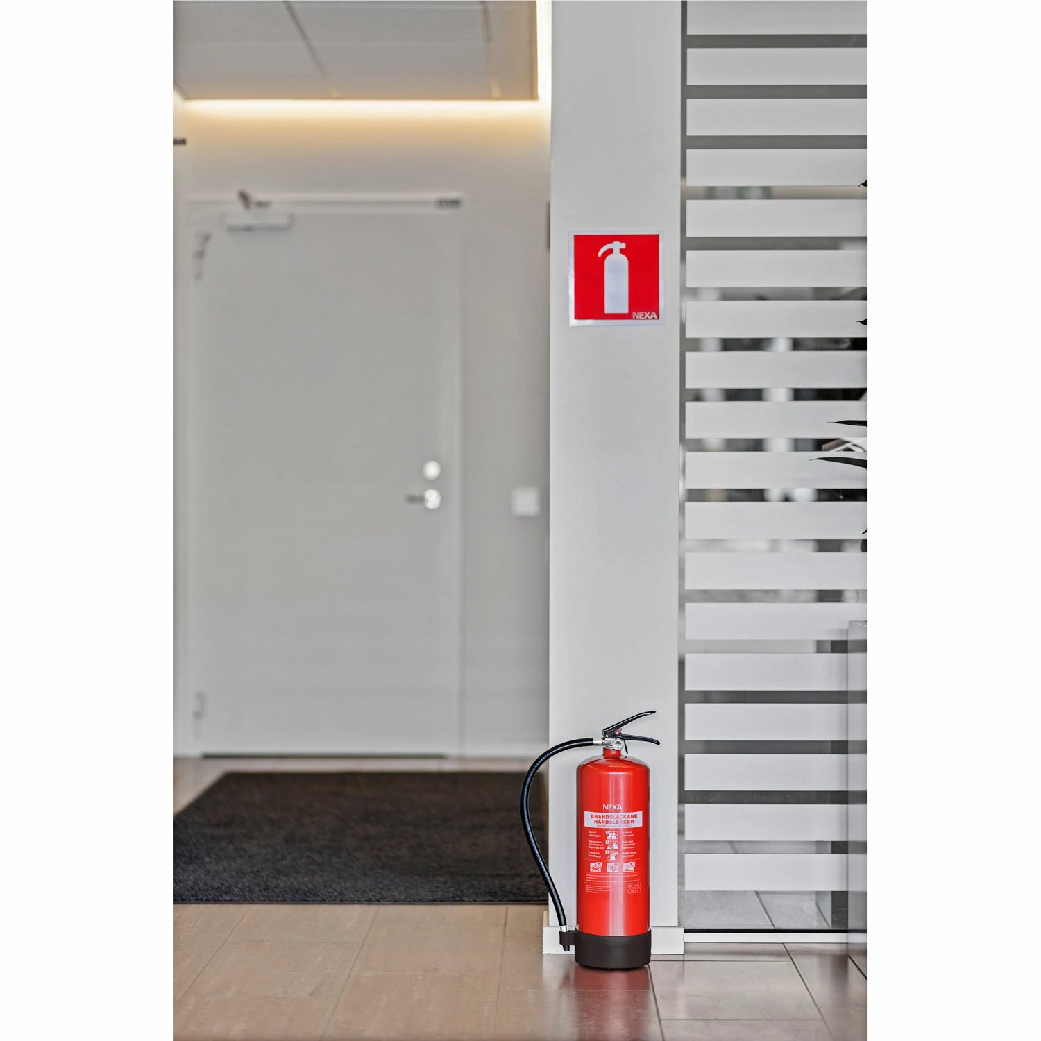 Brandsläckare Röd 6kg 55A
