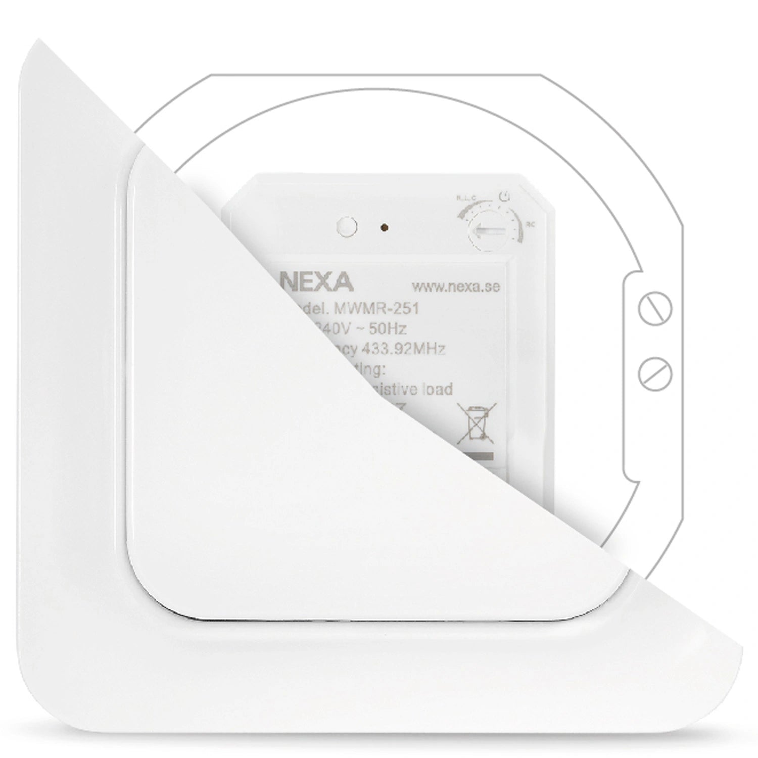 MWMR-251 Dosdimmer för strömbr
