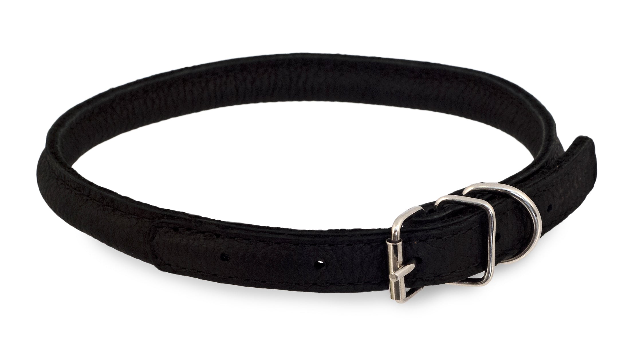 Soft Ställbart Läderhalsband