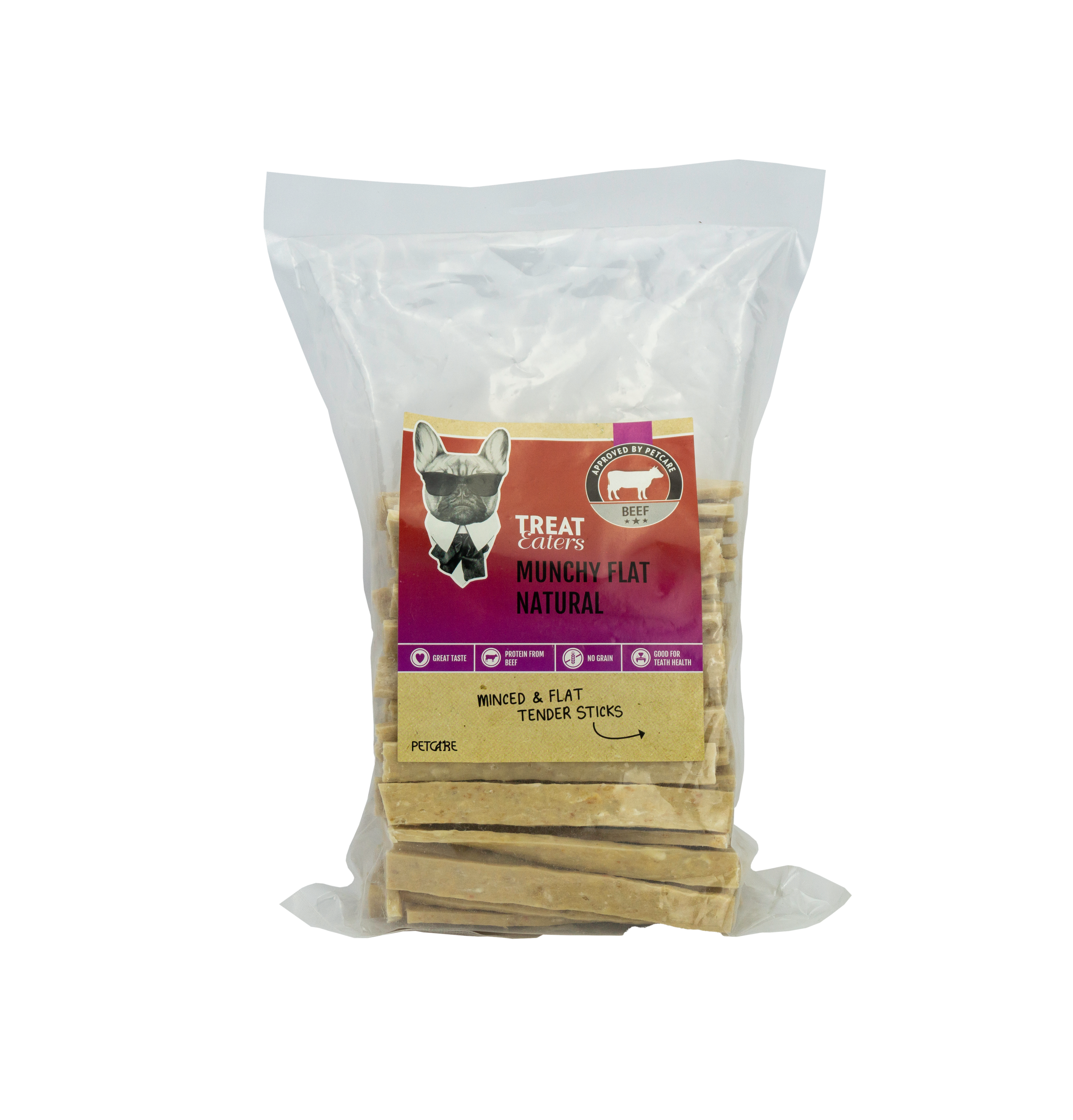 Treateaters Munchy Flat Natural, ca 100p, ca 700g