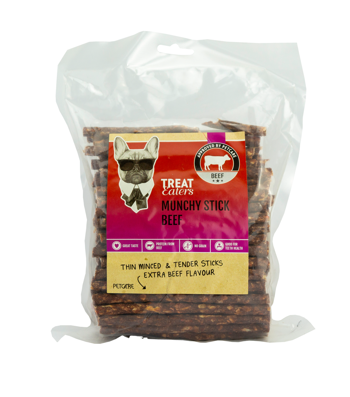 Treateaters Munchy Beef 10 mm, ca 100pcs, ca 700g