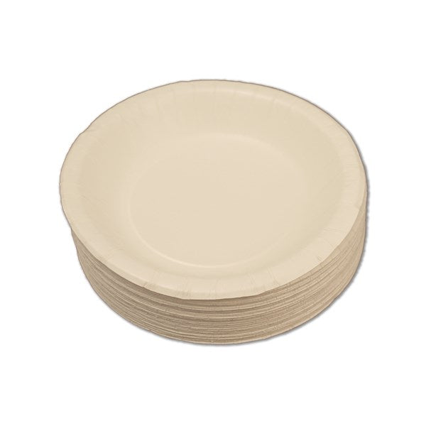 Papptallrik djup, Ø 19 cm. 12 x 50-pack