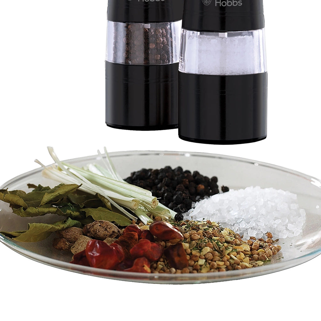 Salt&Pepparkvarn Keramisk Stålverk svart stål