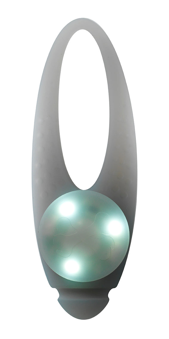 Blinklampa Basic Led Grå