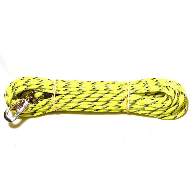 Spårlina Flätad Reflex Gul 15m