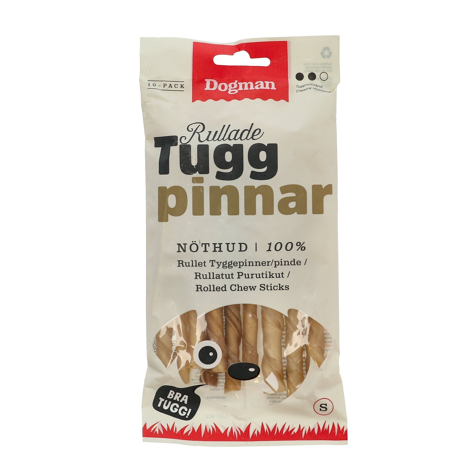 Tuggpinnar Rullade Brun 10p