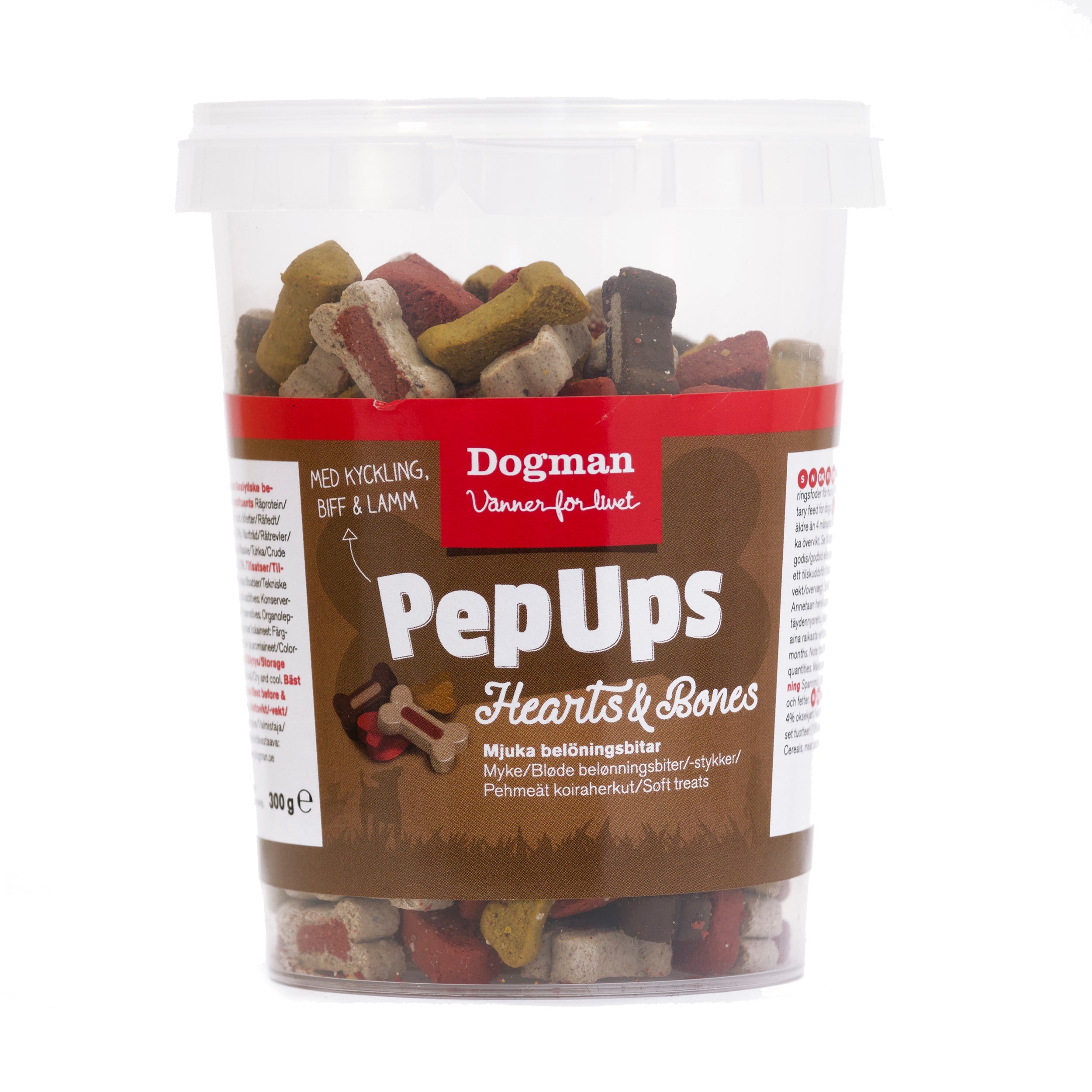 Pepups Hearts & Bones 3-flavours