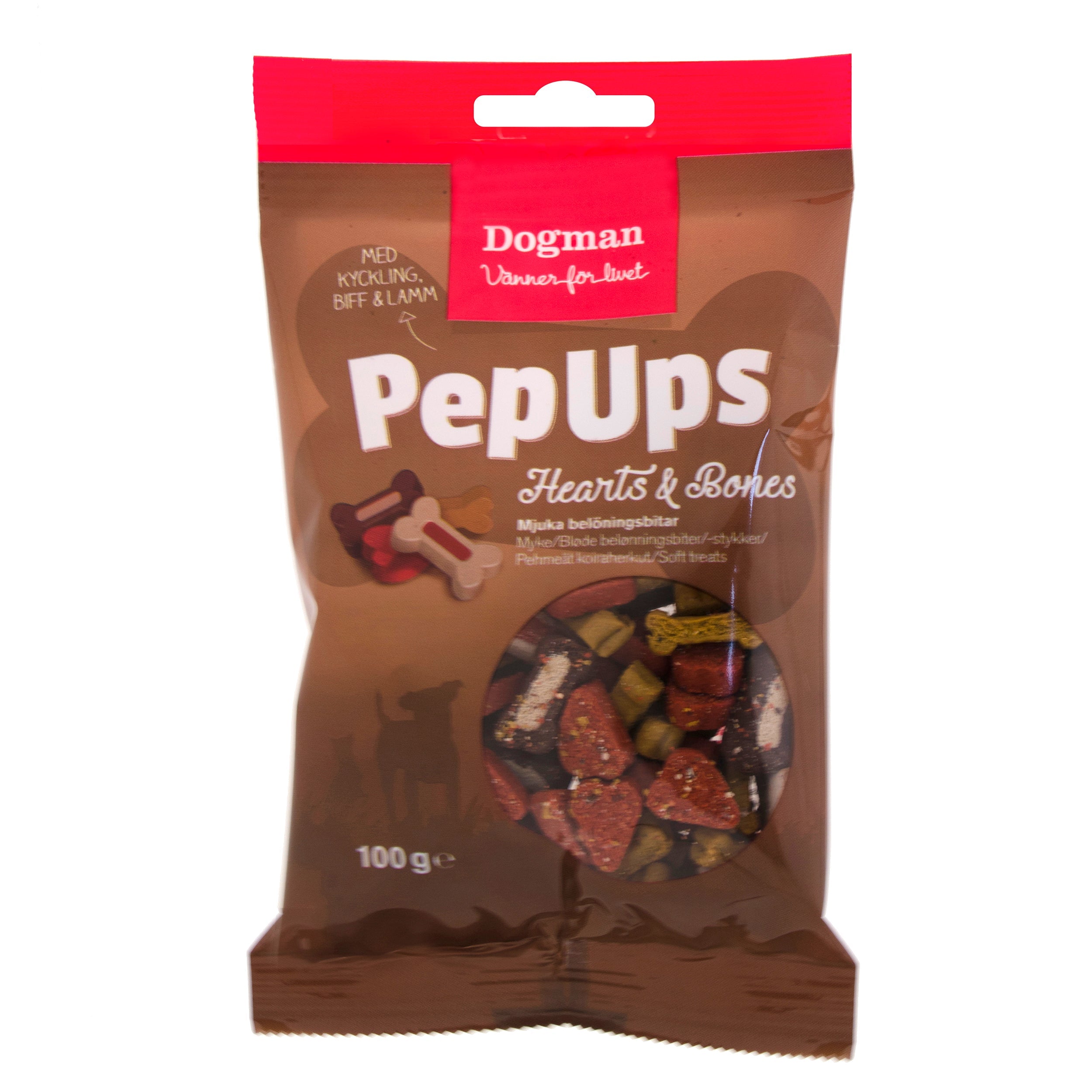 Pepups Hearts & Bones 3-flavours