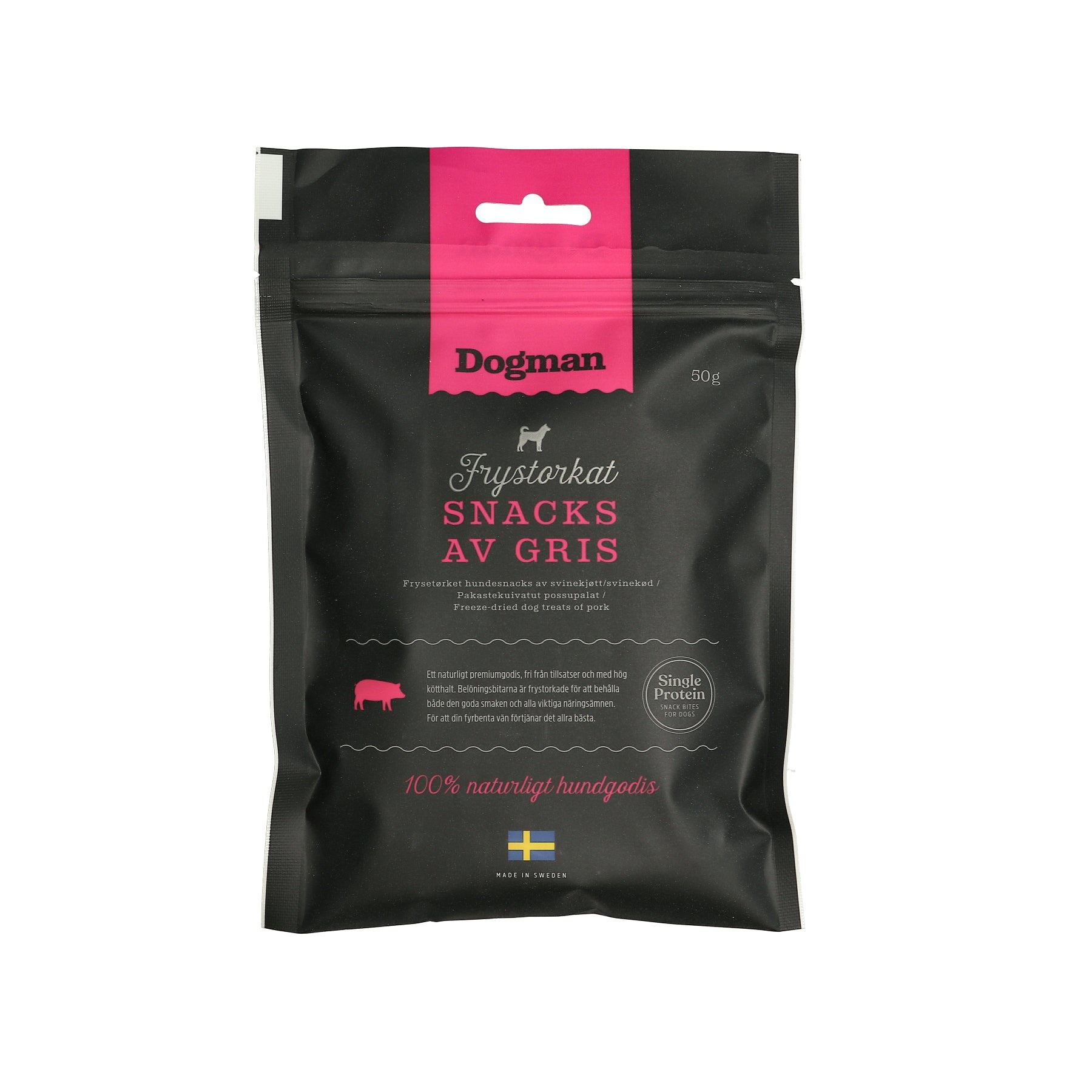 Frystorkat Snacks Av Gris 50g