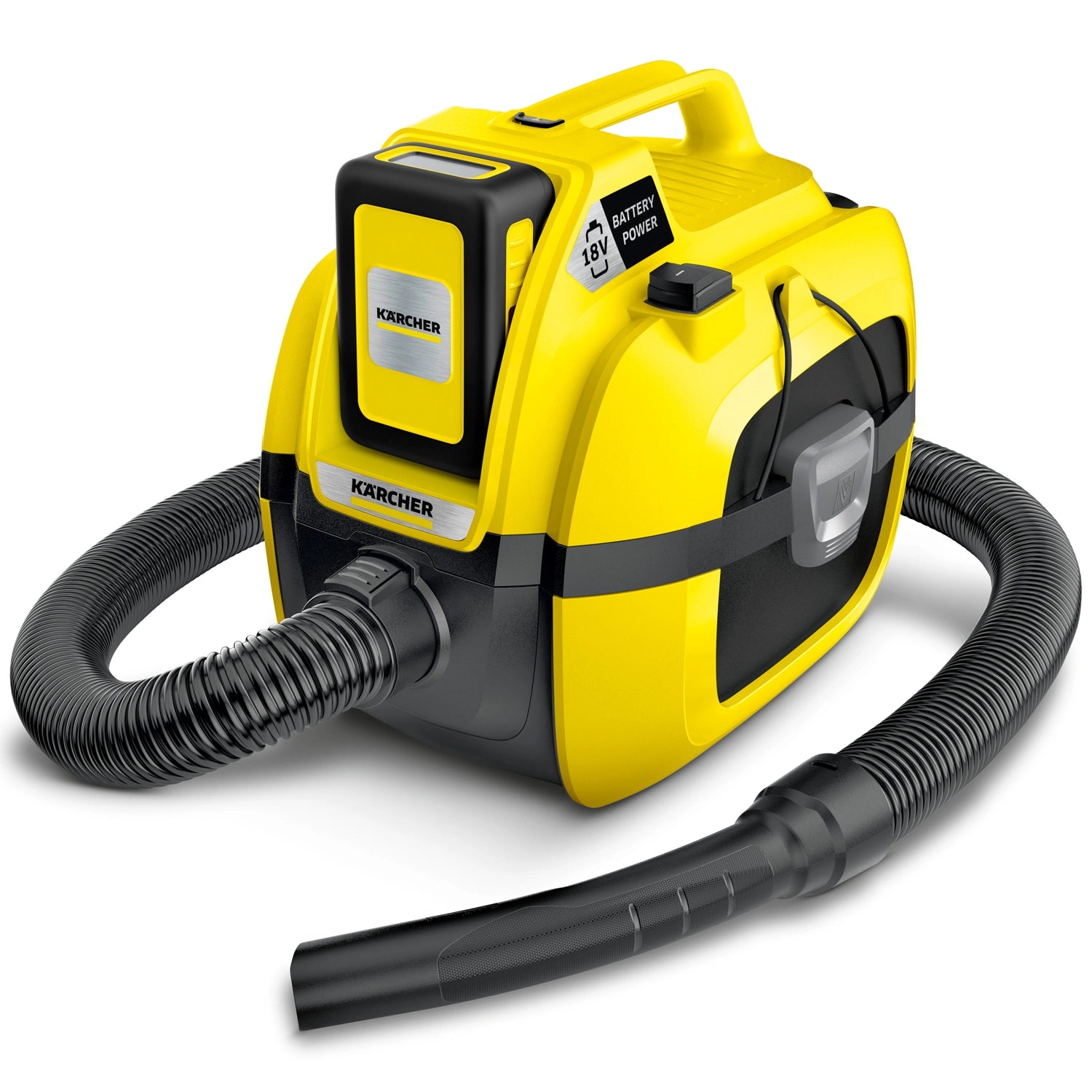 Grovdammsugare Batteridrift