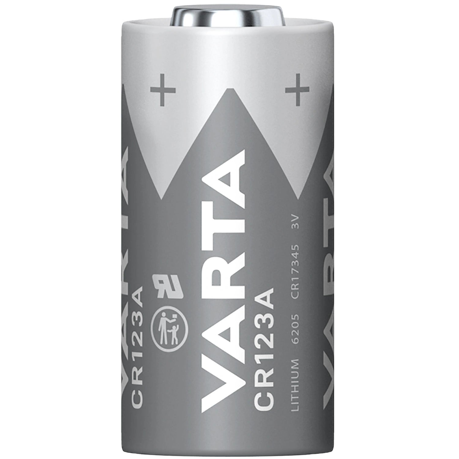 CR123A 3V Lithiumbatteri 2-pack