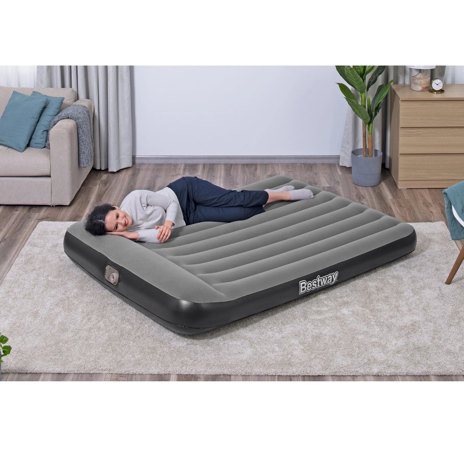 Luftmadrass Tritech 2.03m x 1.52m x 30cm