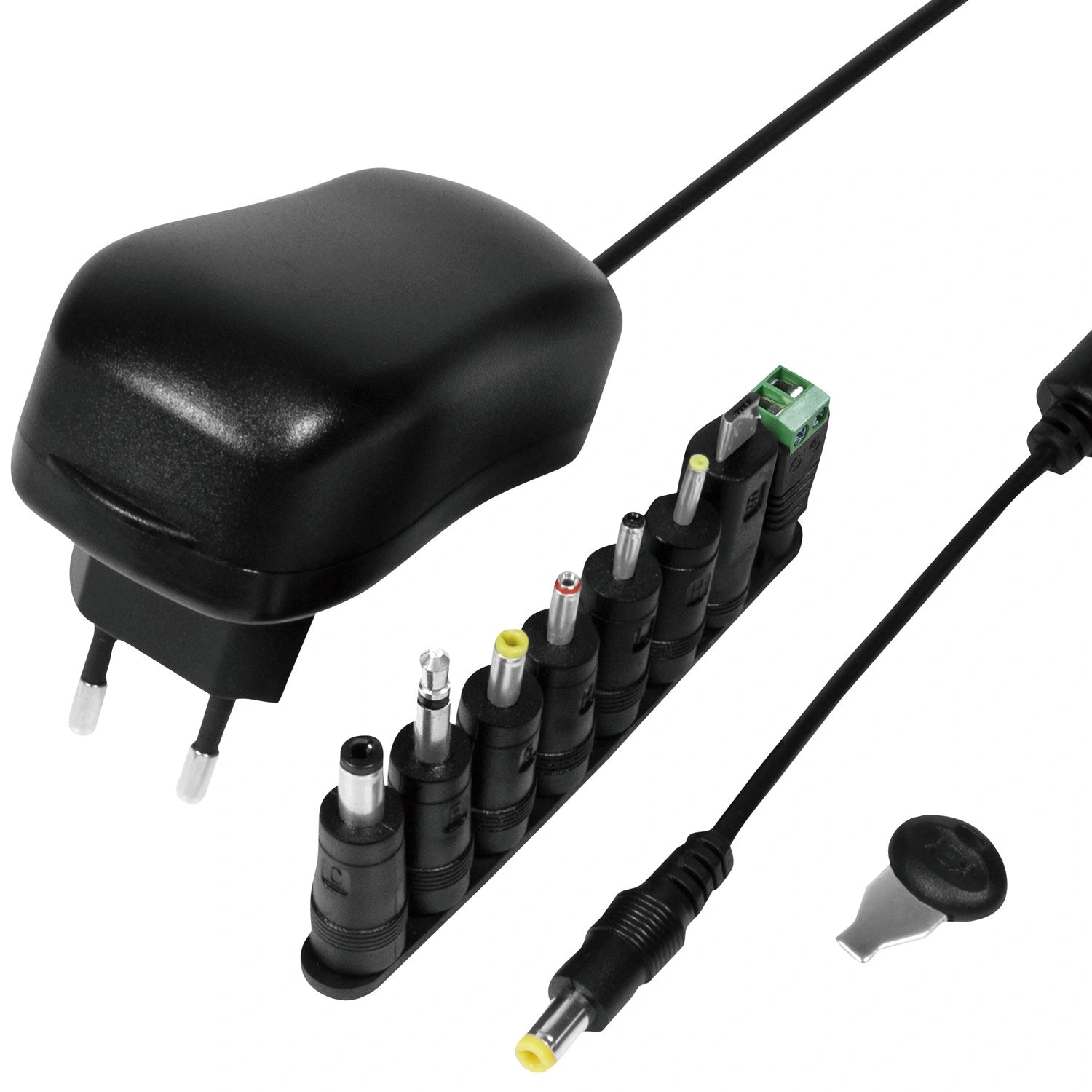 Nätadapter 230V-> 3-12V 1A 12W