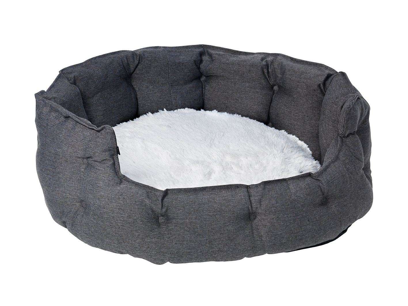 Classy Memory Foam Oval Dog Bed