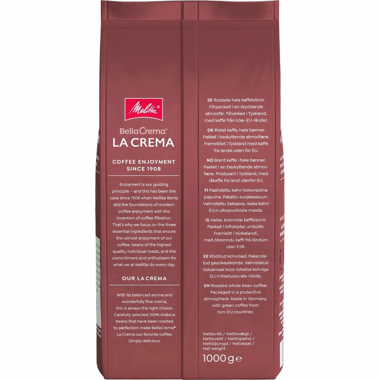 Bella Crema La Crema 1kg