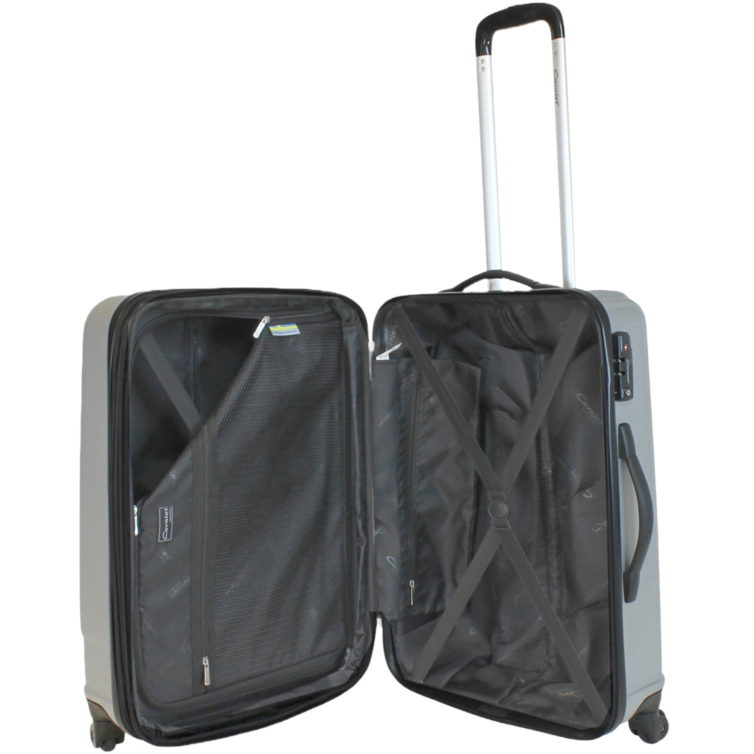 Resväska Malibu Medium Silver