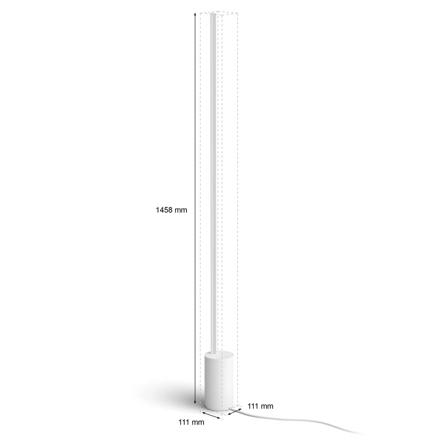 Gradient Signe Golvlampa White and Color Ambiance Vit