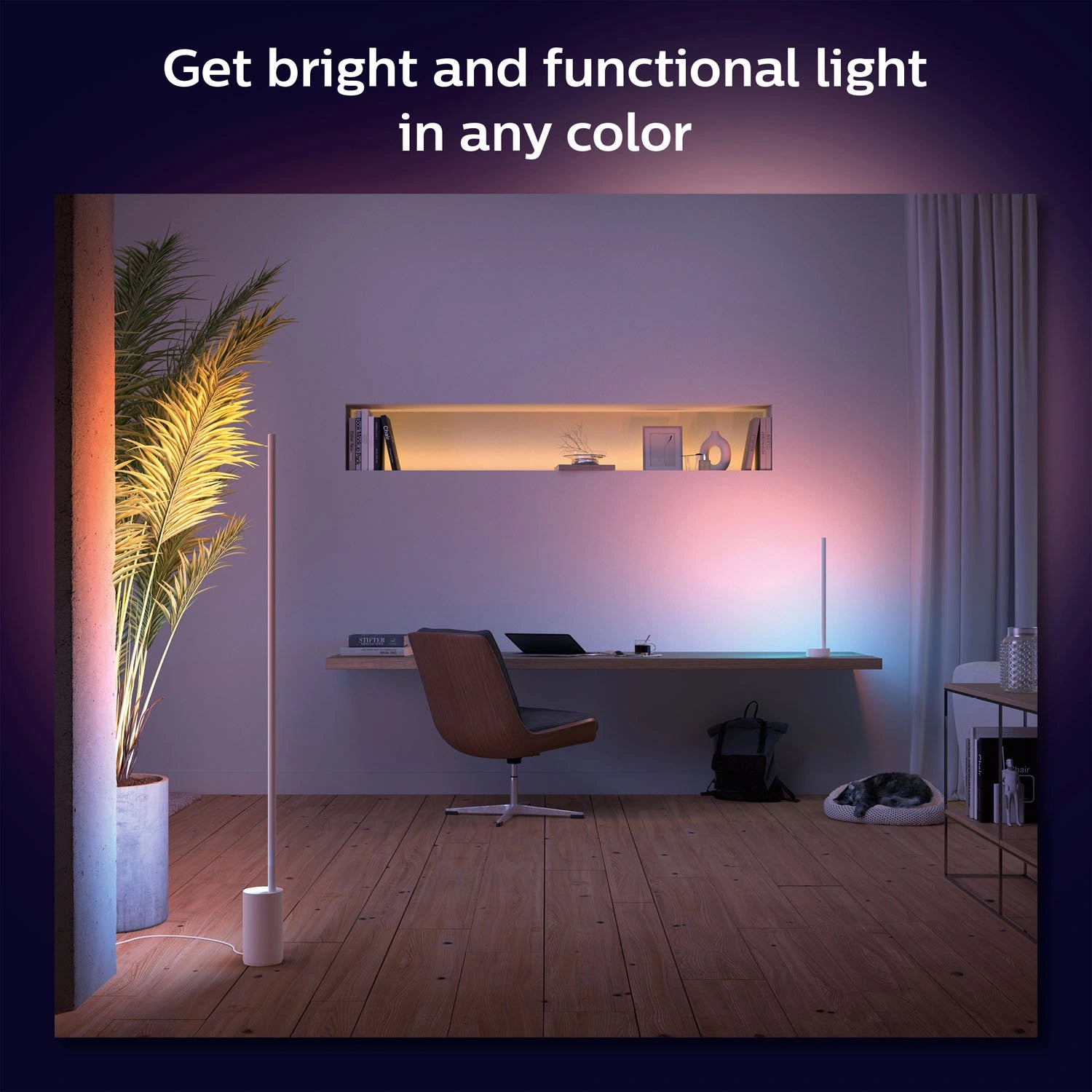 Gradient Signe Golvlampa White and Color Ambiance Vit