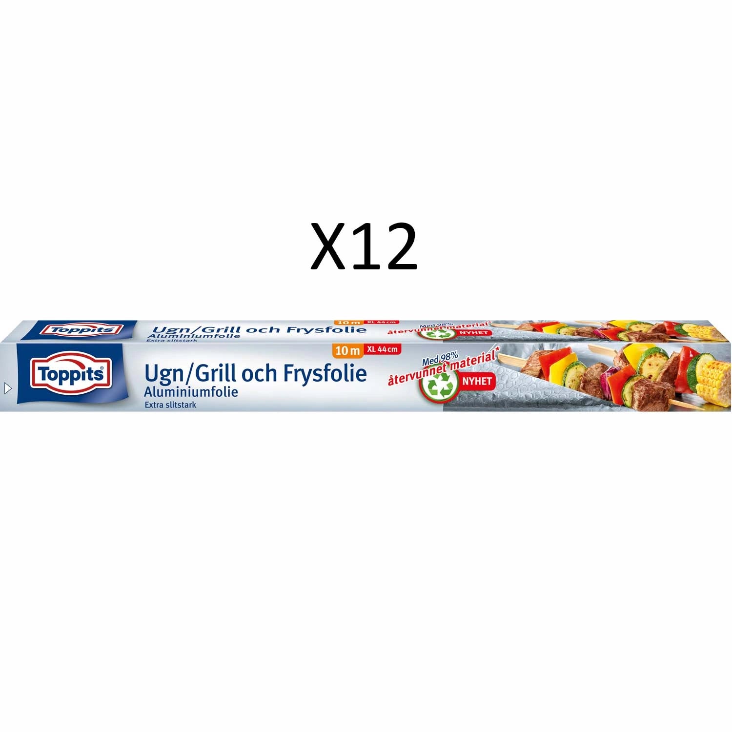 Ugn, Grill&Frysfolie 44cmX10m (Obs 12st DFP)
