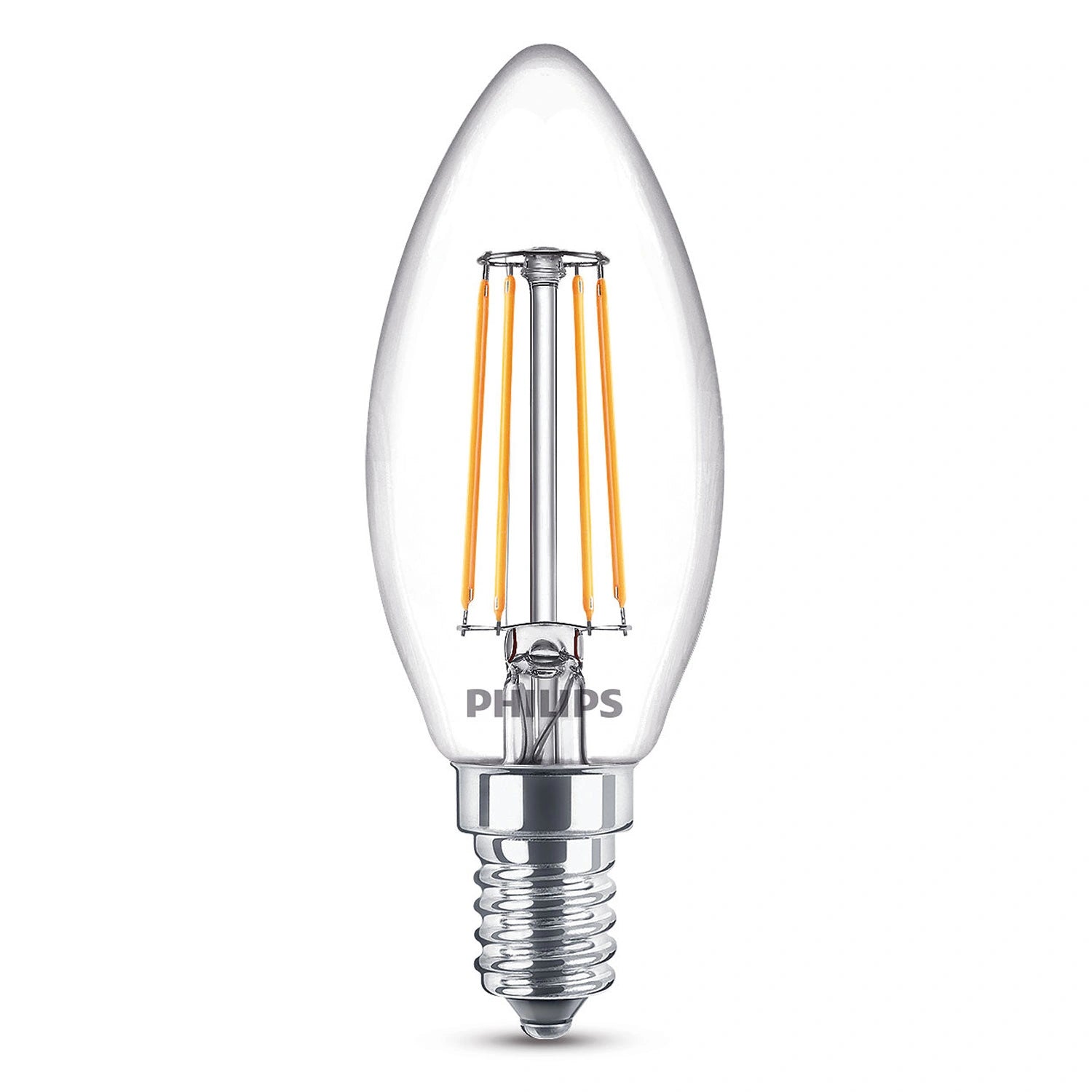 6-pack LED E14 Kron 4W (40W) Klar 470lm