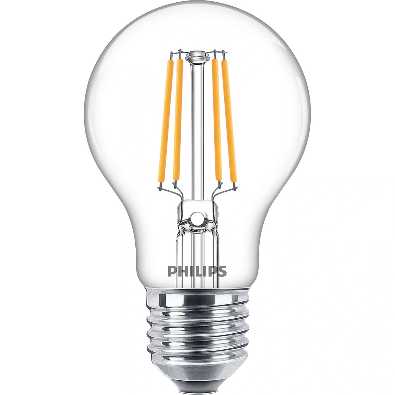 2-pack LED E27 Normal 4,3W (40W) Klar 470lm