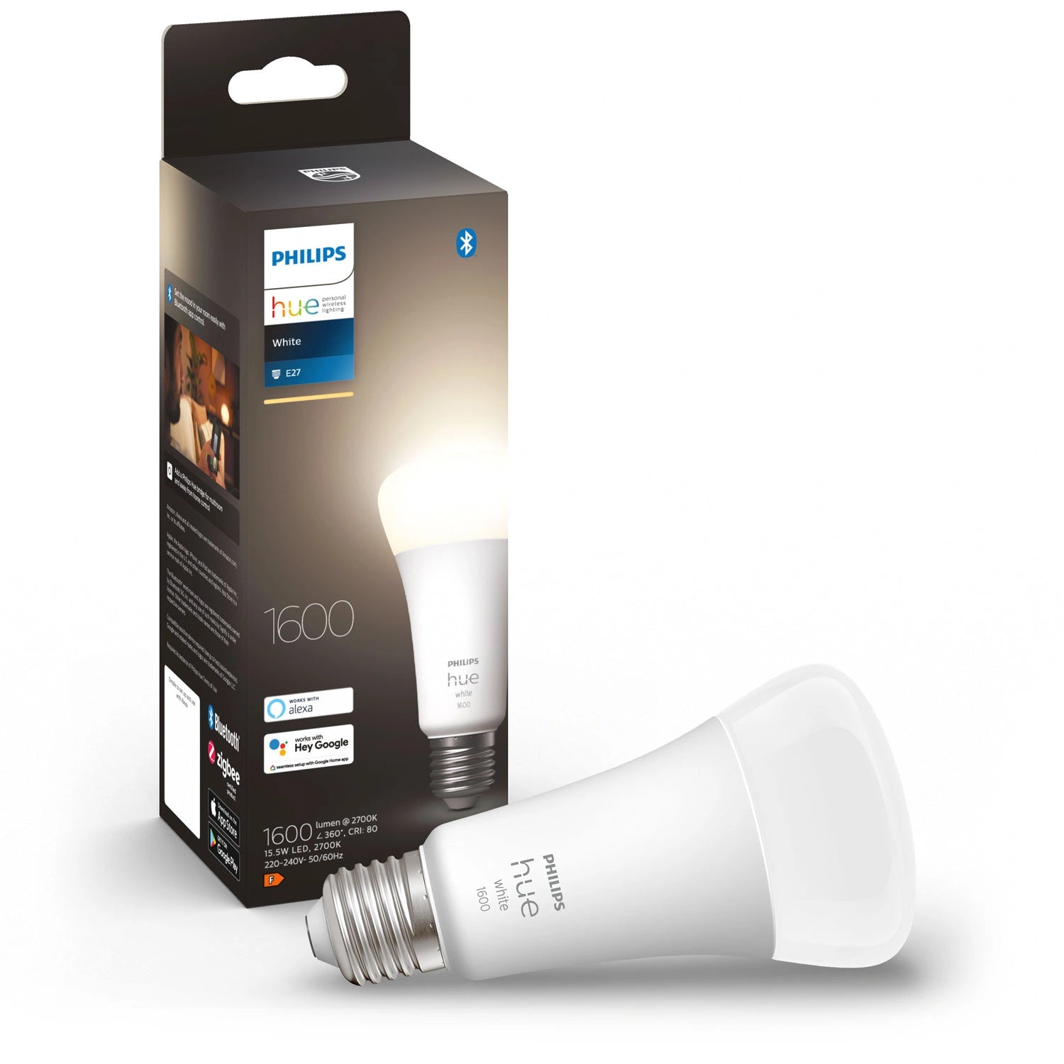 White E27 A67 1600lm 1-pack