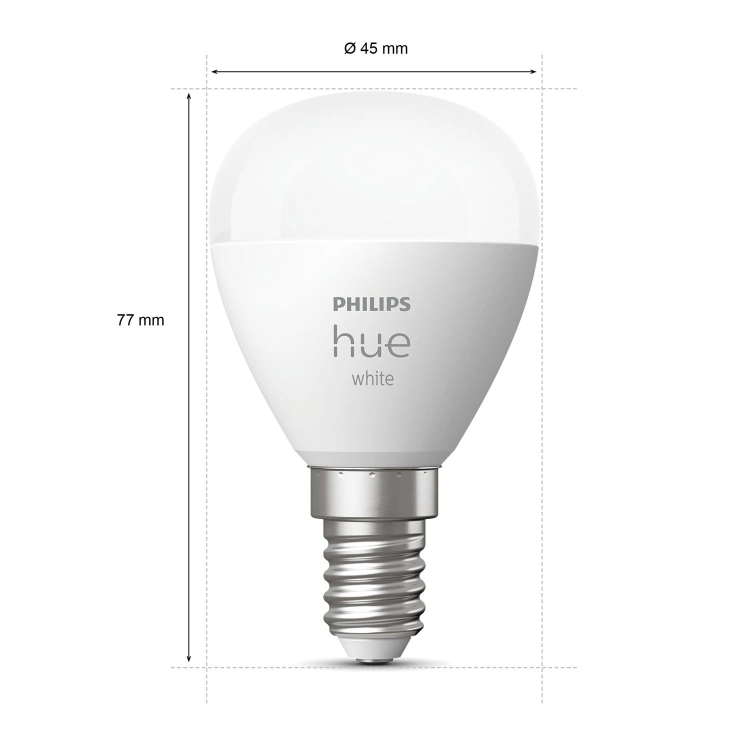 White E14 P45 Klot 470 lm 1-pack