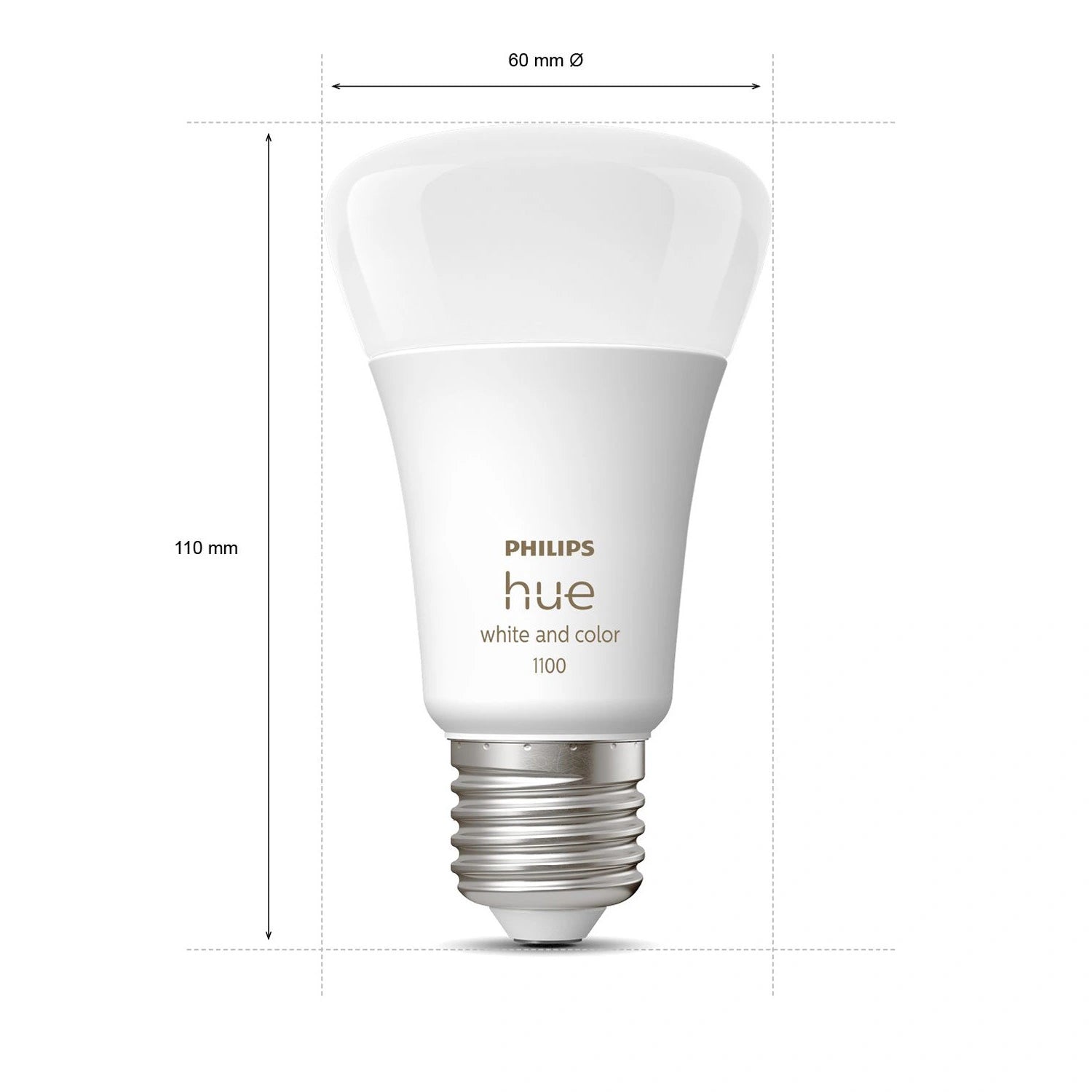 White Color Ambiance E27 4-pack