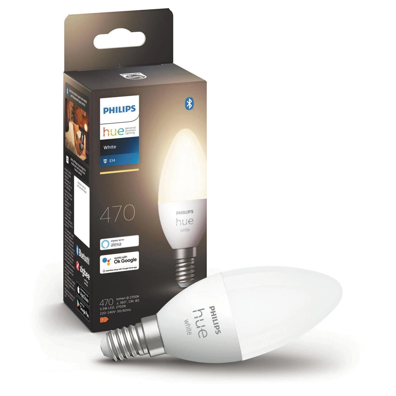 White E14 Kron 1-pack