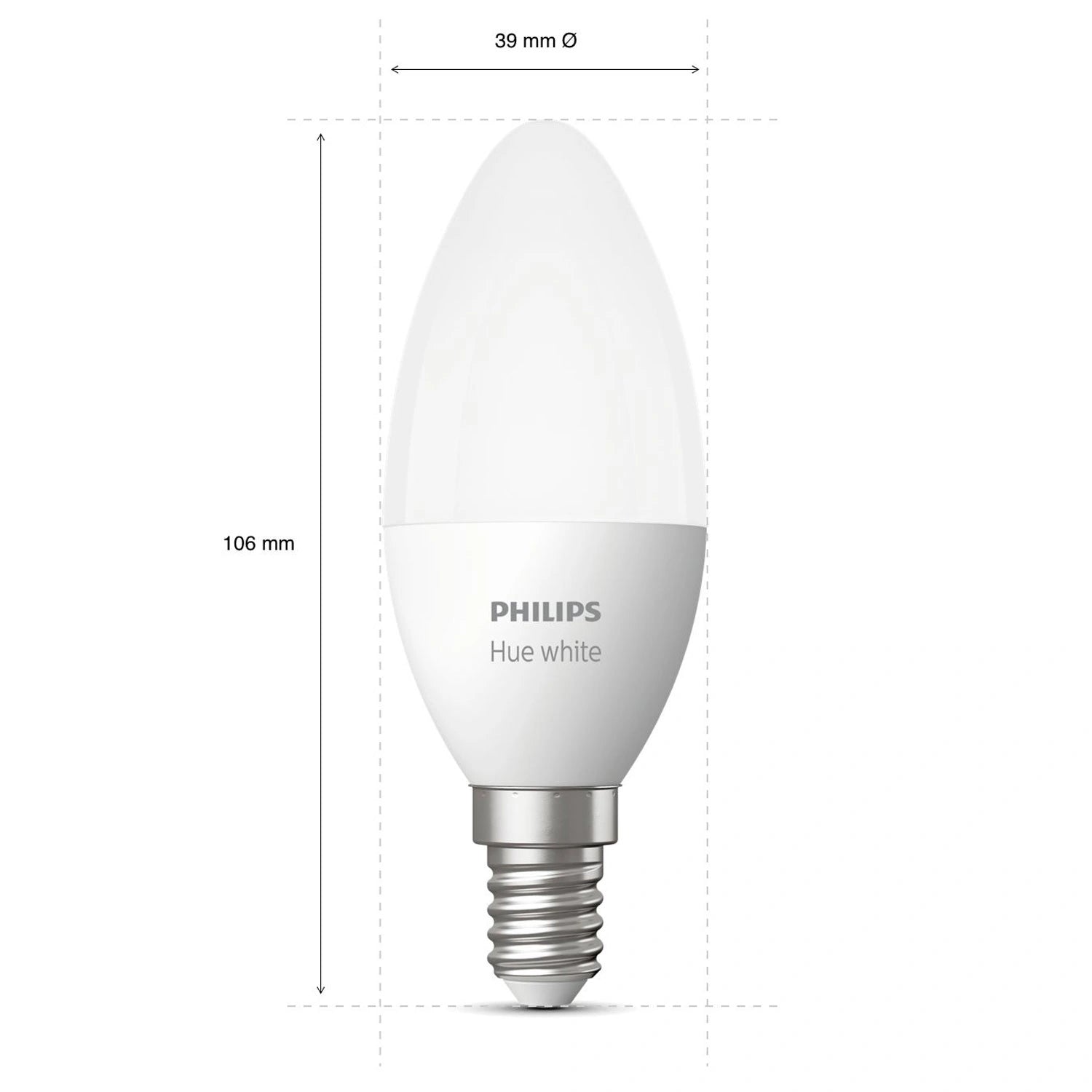 White E14 Kron 1-pack