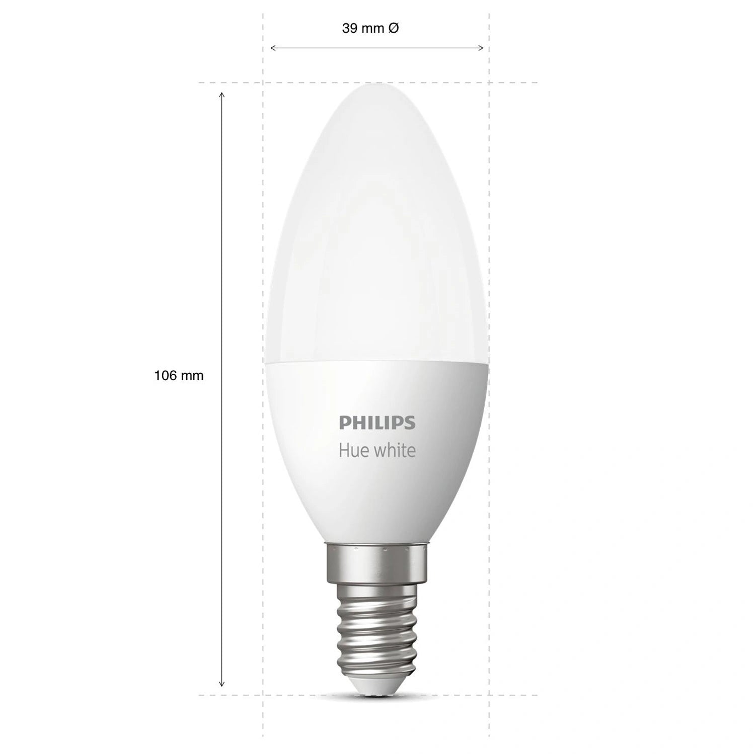 White E14 Kron 2-pack
