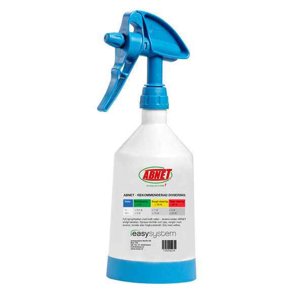 SPRAYFLASKA 0,5 L TILL ABNET PROFF.