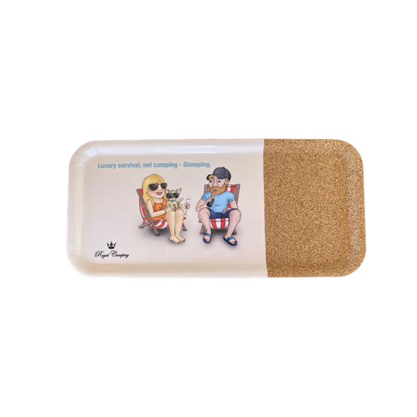 Bricka Vacation 32x15 cm. Royal camping.