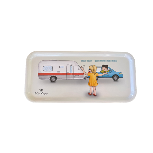 Bricka Vacation 32x15 cm. Royal camping.