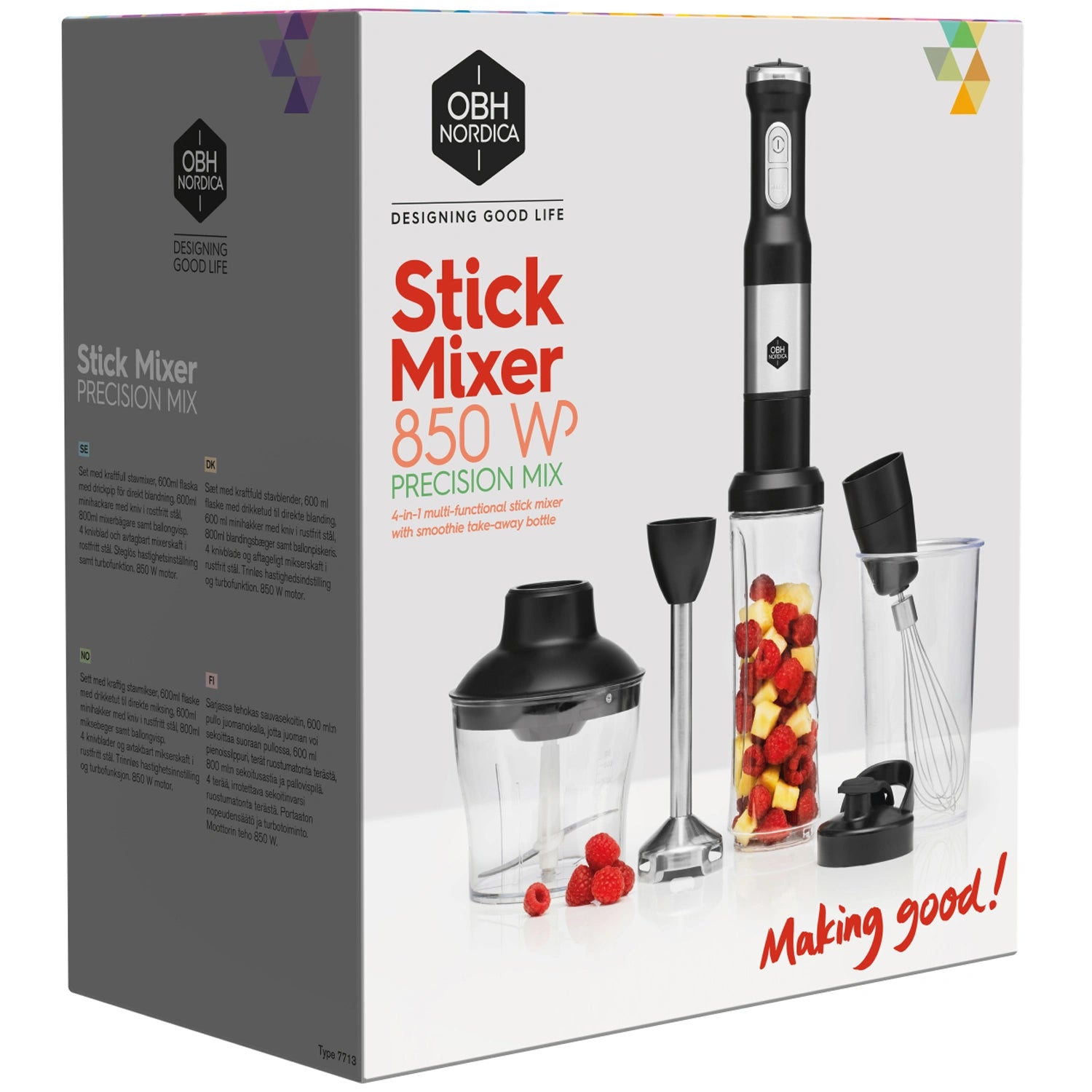 Stavmixer set Precision Mix 850 W 7713