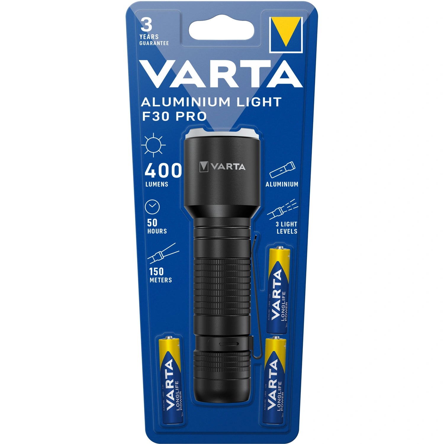 Aluminium Light F30 Pro Ficklampa 400 lm