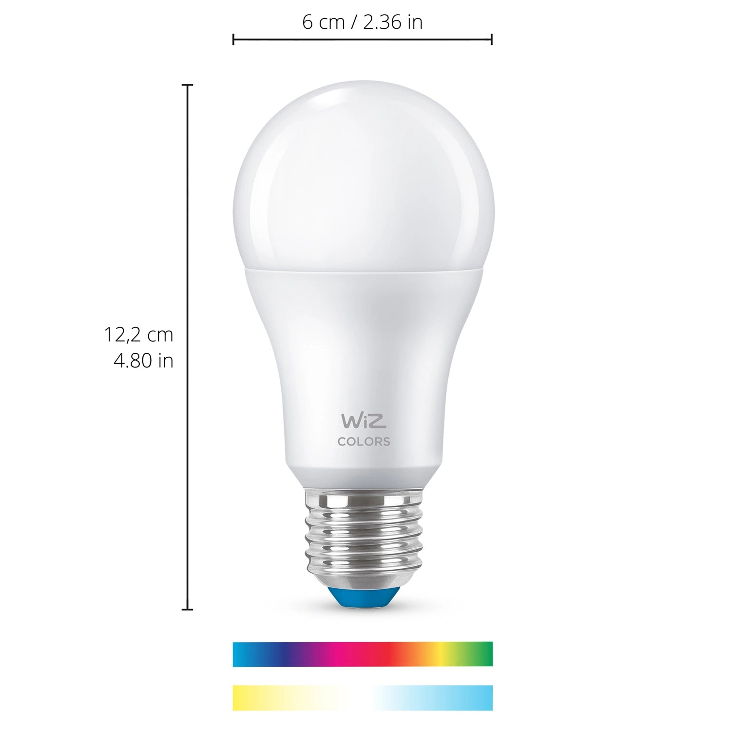 Startkit Övervakning och belysning Kamera + 3x Smart LED E27 Färg