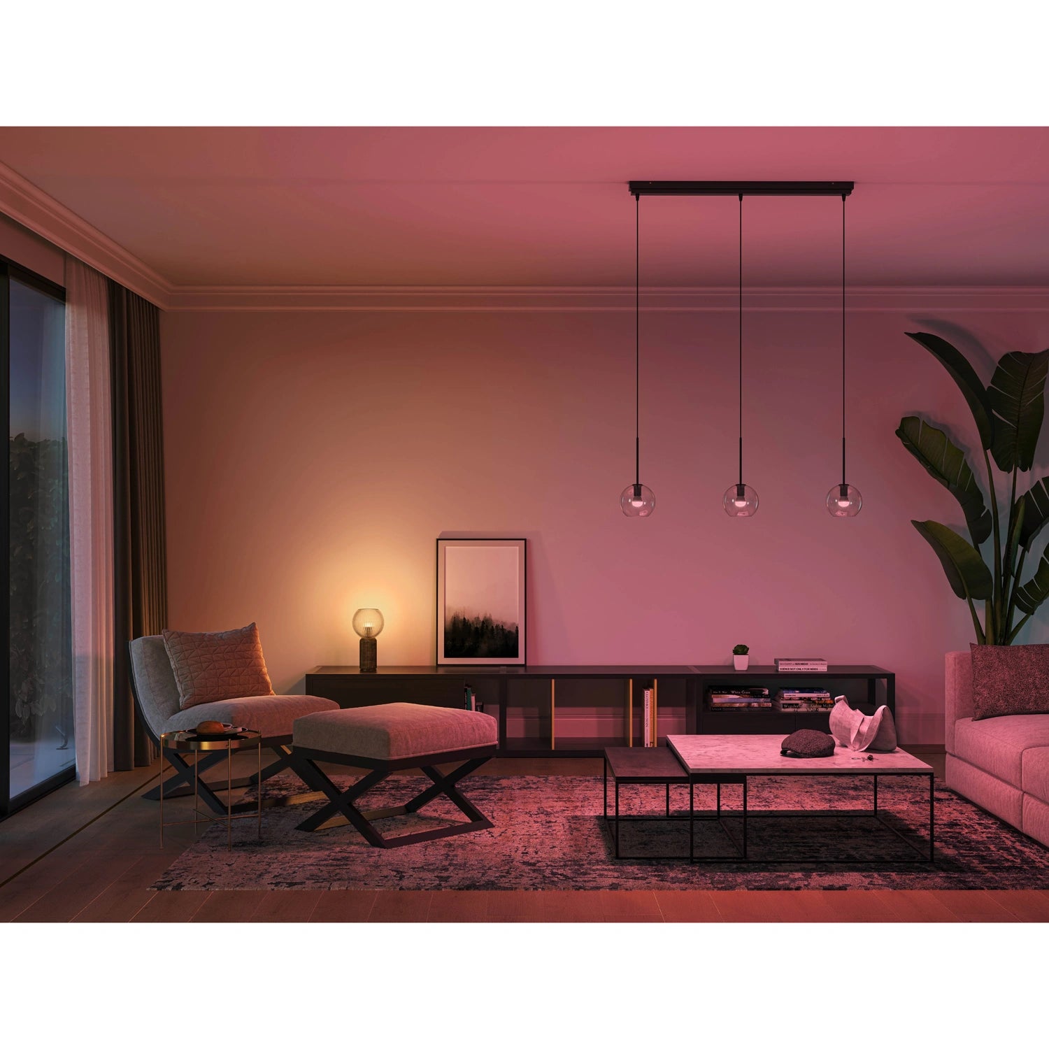 White and Color Ambiance E14 Klot 470 lm 2-pack