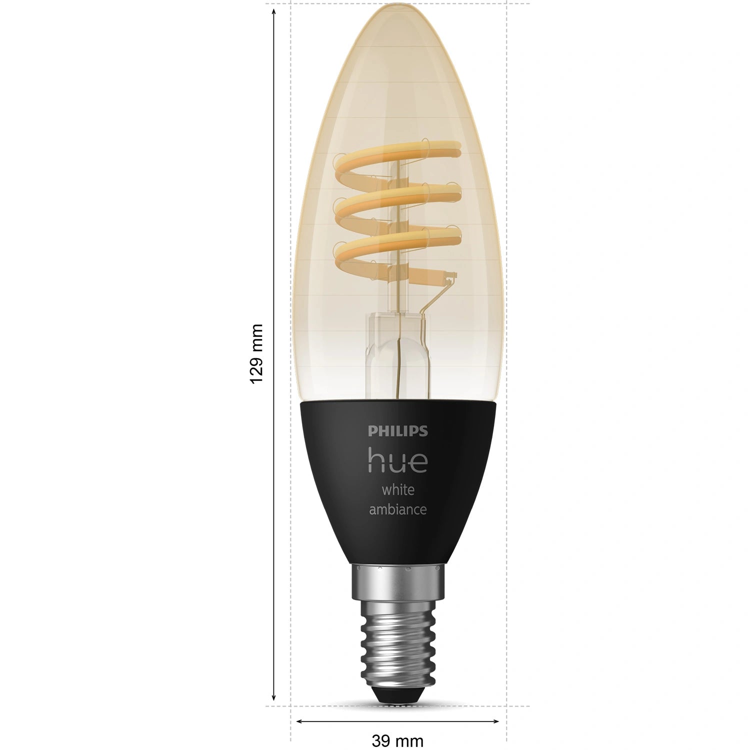 White Ambiance Filament E14 Kron 350 lm 1-pack