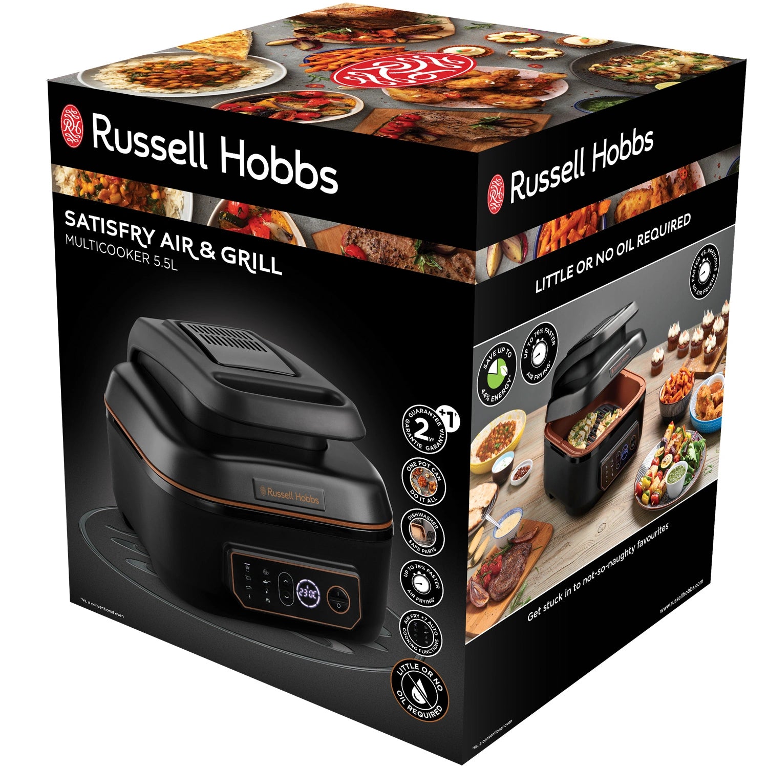 Airfryer & Grill Multicooker Satisfry 5,5L 1745W - 26520-56