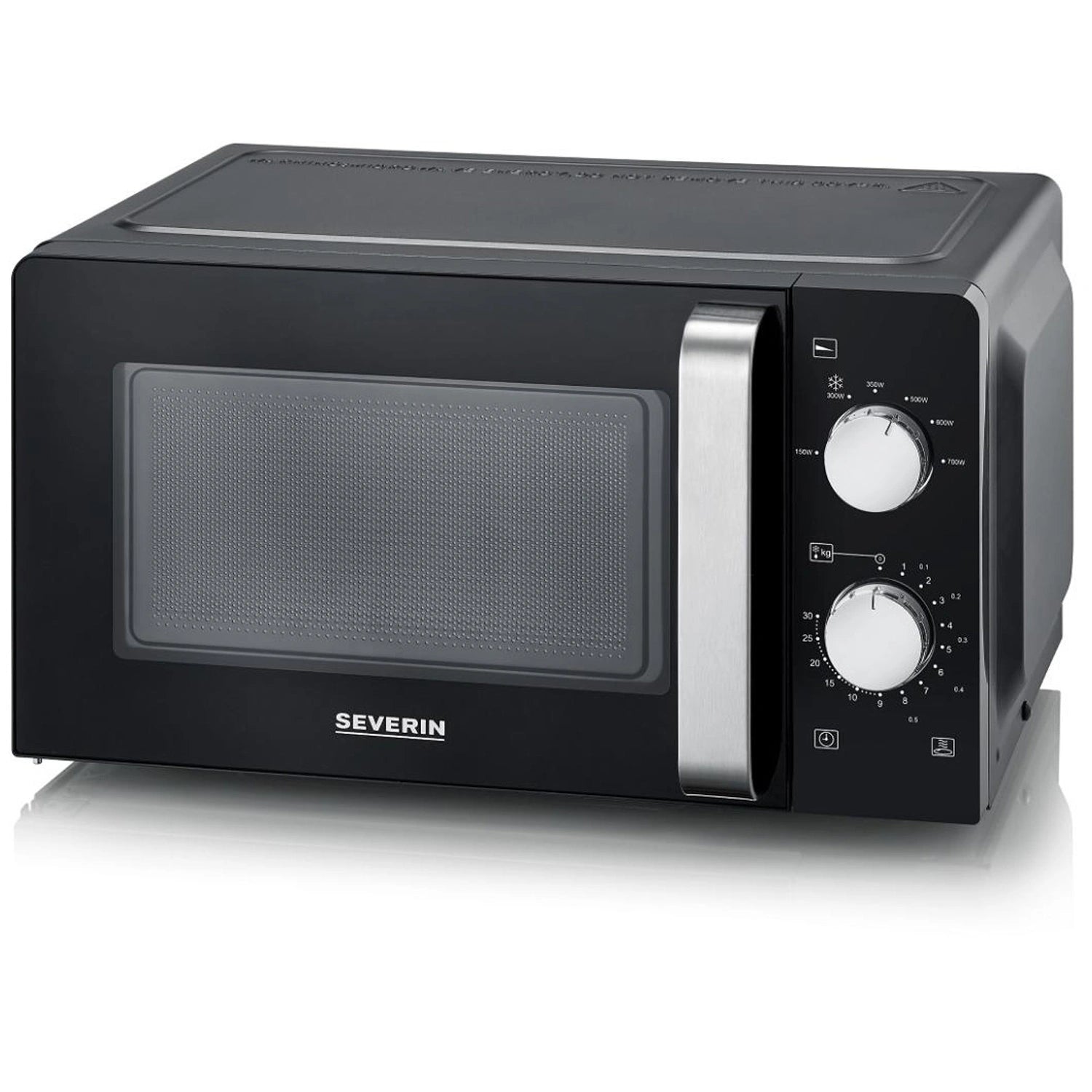 Mikrovågsugn 17L 700W Svart MW7886
