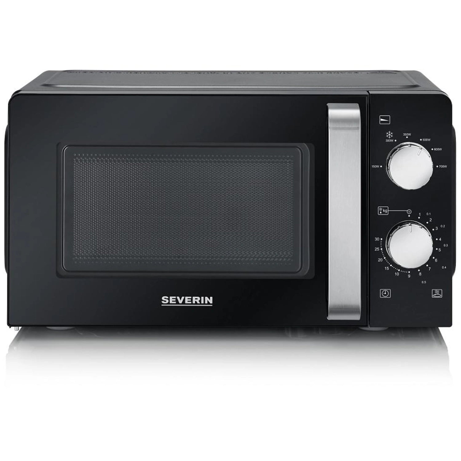 Mikrovågsugn 17L 700W Svart MW7886