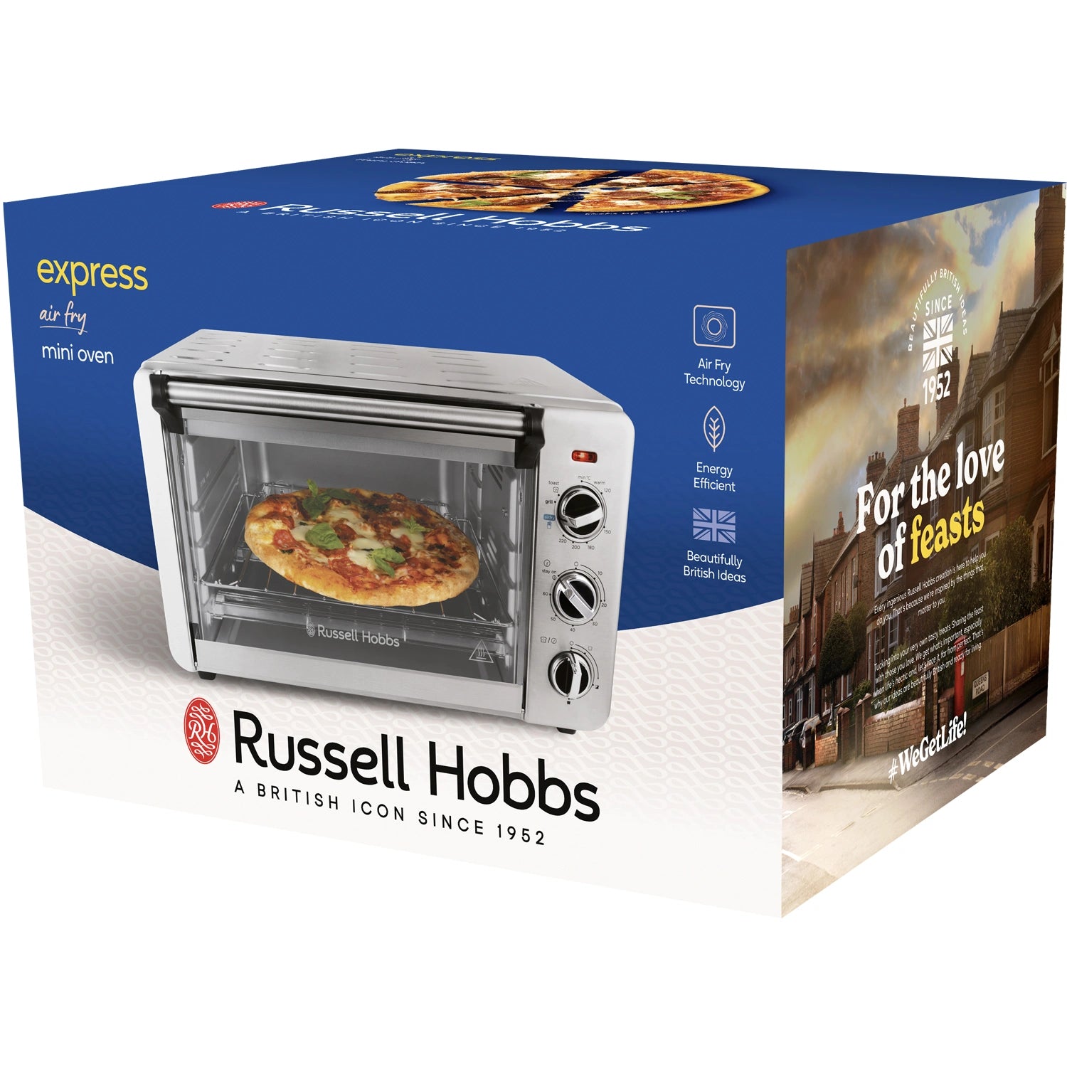 Miniugn med luftfritös inbyggd 26680-56 Express Air Fry Mini Oven