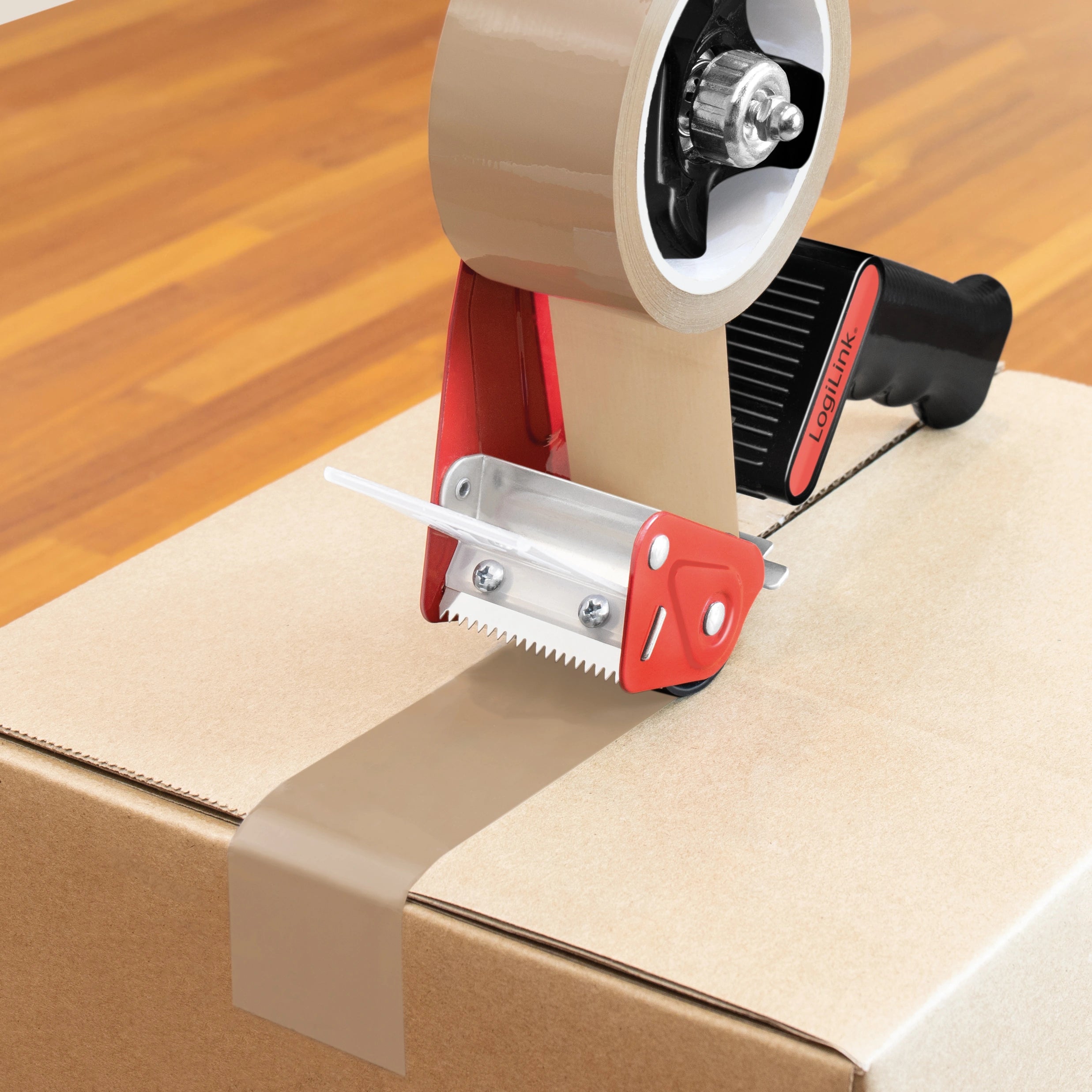Packtejp Tyst 48 mm x 66 m Brun 6-pack