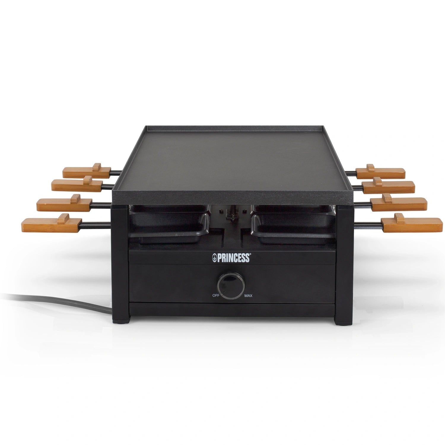 Raclette 162655 Black Steel Raclette för 8pers.