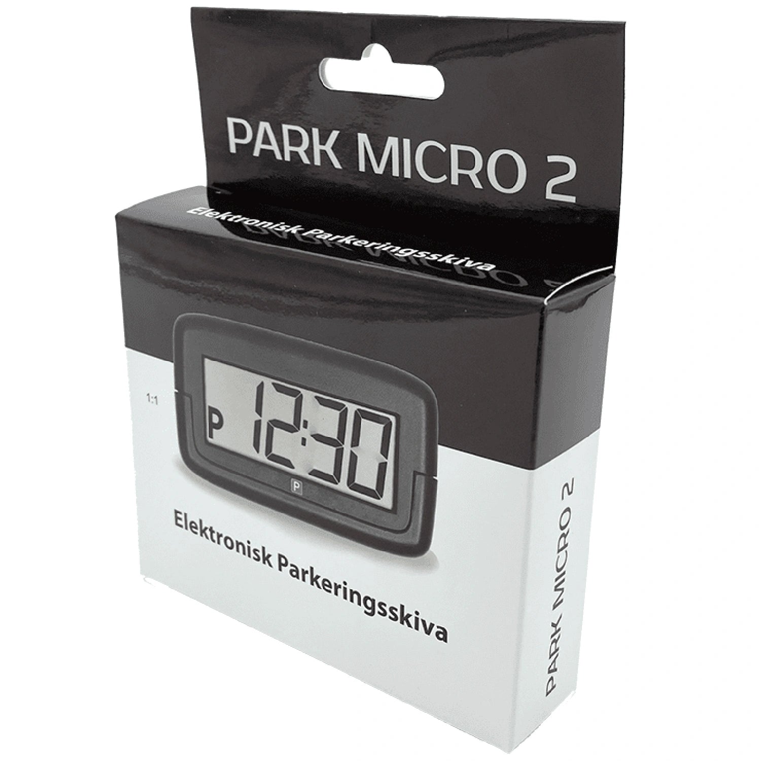 Elektronisk P-skiva 10-pack + displayställ