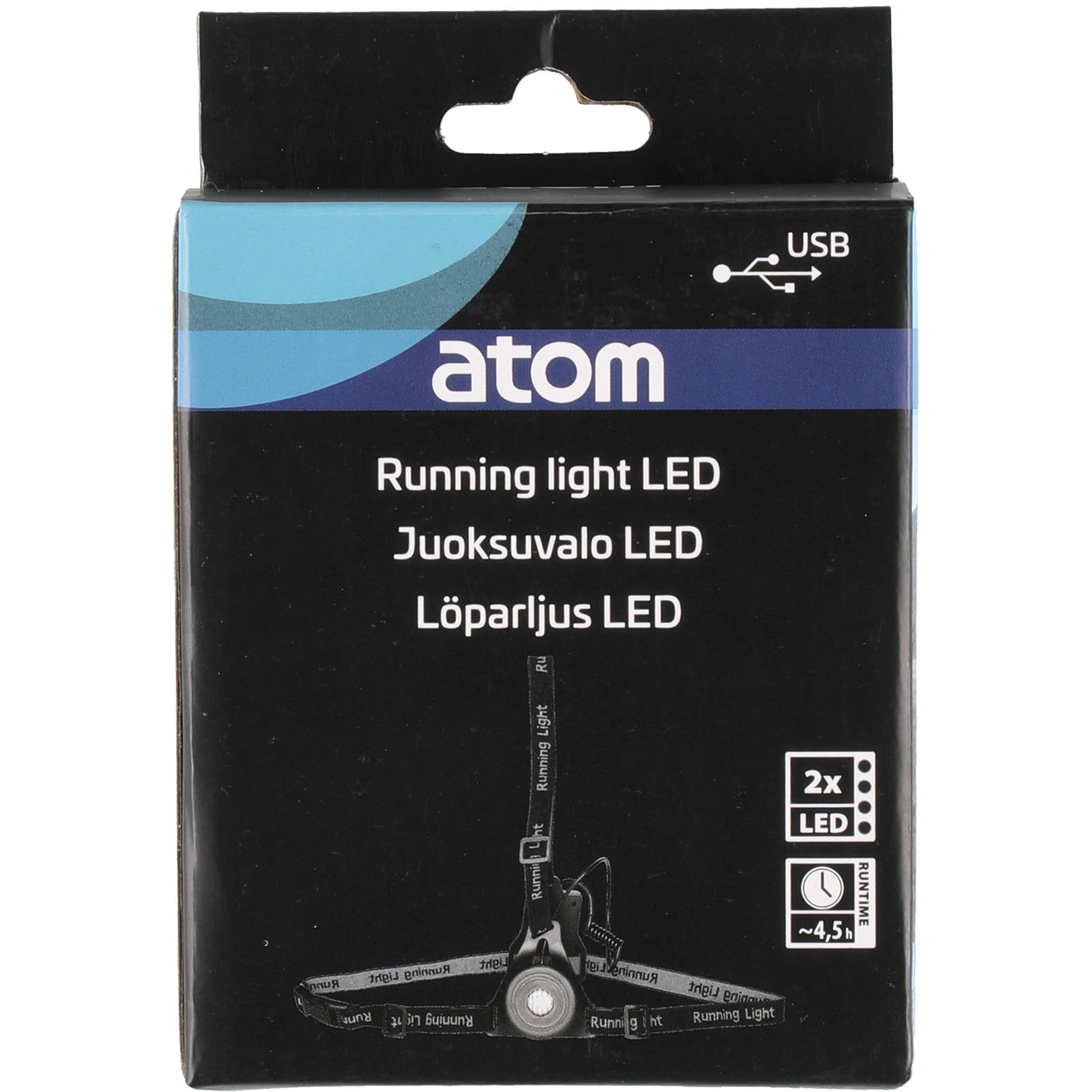 Löparlampa Bröstmodell LED
