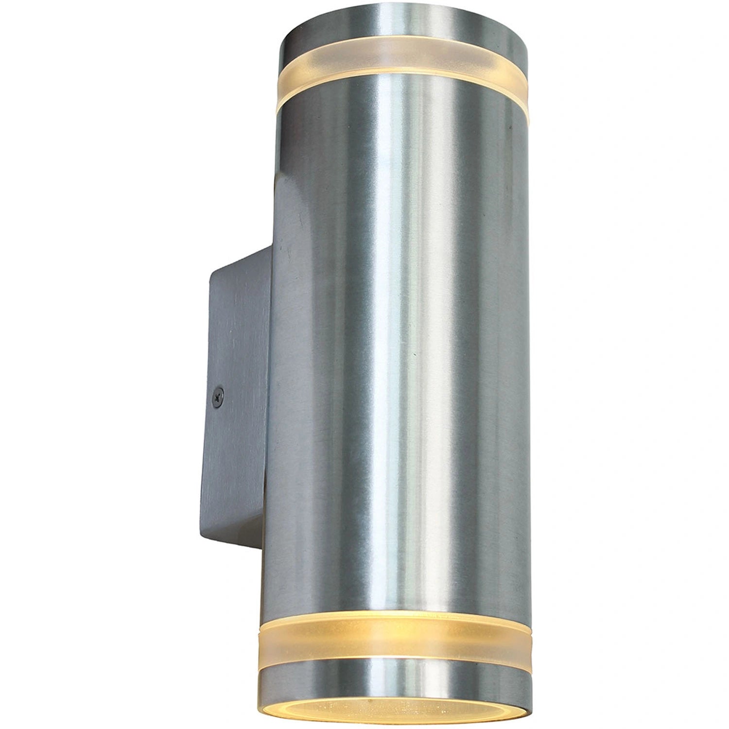 Nils II Väggarmatur 2xGU10-sockel IP44 Aluminium