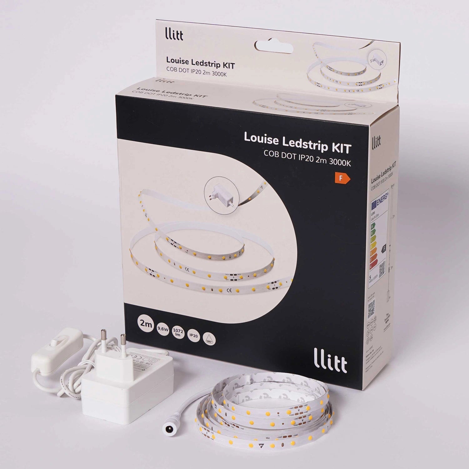 Louise Ledstrip kit COB-LED DOT IP20 2m 3000K